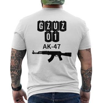 Gzuz 01 Ak-47 T-Shirt mit Rückendruck - Seseable