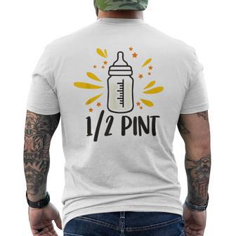 Half Pint Son Fatherhood Men's T-shirt Back Print - Monsterry