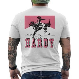 Hardy Last Name Hardy Team Hardy Family Reunion Men's T-shirt Back Print | Mazezy