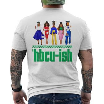 Hbcu-Ish Historically Black Colleges And Universities Girls Men's T-shirt Back Print | Mazezy