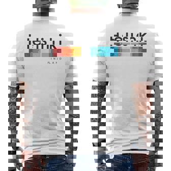 Helsinki Finlandia Retro Styleintage Camiseta Hombre Estampado Espalda - Regaloses