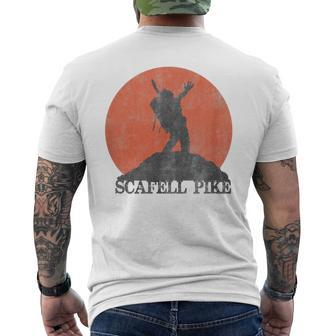 Hike Scafell Pike Classic Hiking Men's T-shirt Back Print - Thegiftio UK