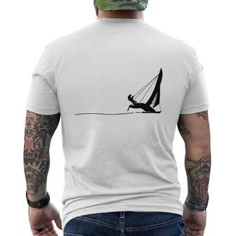 Hobie Cat Sailing Mens Back Print T-shirt - Thegiftio UK