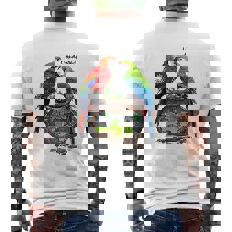 Honduras Mens Back Print T-shirt - Thegiftio