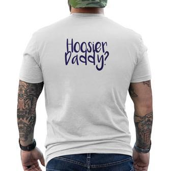Hoosier Daddy Indiana Mens Back Print T-shirt - Seseable
