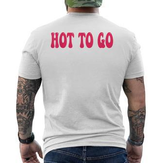 Hot To Go Lesbian Pride Queer Bi Pride Month Sapphic Men's T-shirt Back Print - Monsterry CA