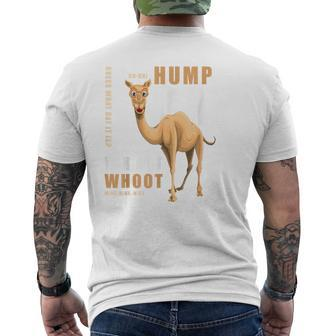 Hump Day Guess What Day It Is Camel Purple Men's T-shirt Back Print - Monsterry AU
