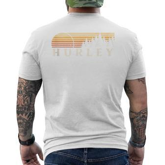 Hurley Al Vintage Evergreen Sunset Eighties Retro Men's T-shirt Back Print | Mazezy DE