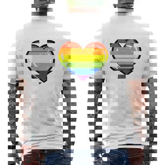 Ibiza Love Wins Gay Pride Men's T-shirt Back Print - Thegiftio