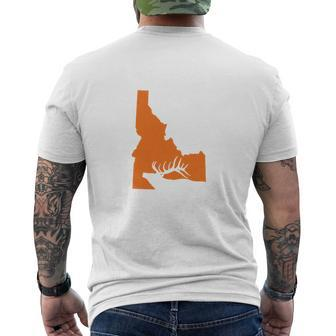 Idaho Elk Hunting T-Shirt Mens Back Print T-shirt - Thegiftio UK
