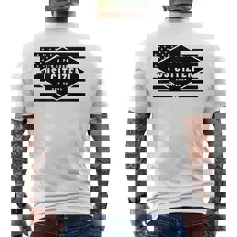 I'm A Proud Us Citizen Est 2024 Us Flag Men's T-shirt Back Print - Monsterry