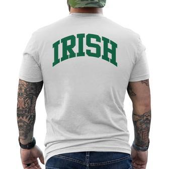 Irish Collegiate Men's T-shirt Back Print | Mazezy