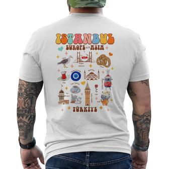 Istanbul Travel Traveling Summer Vacation Istanbul Turkey Men's T-shirt Back Print - Monsterry DE