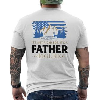 It's Not A Dad Bod It's A Father Figure American Mountain Mens Back Print T-shirt | Mazezy