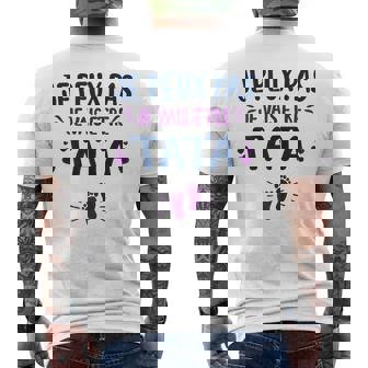 Je Peux Pas Jeais Etre Tata Future Tata Annonce Grossesse T-shirt imprimé au dos - Cadeauxyz