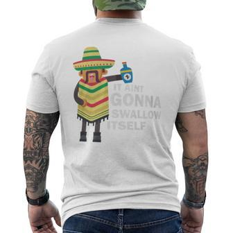 Juan Drinking Mexican Fiesta Quote Cinco De Mayo Men's T-shirt Back Print - Monsterry AU