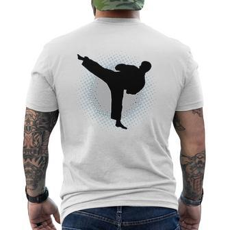 Karate Sports Mens Back Print T-shirt - Thegiftio UK
