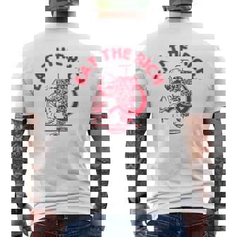 Karl Marx Eat Döner Kebab Rich Socialisme T-shirt imprimé au dos - Cadeauxyz