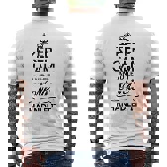 Keep Calm And Let Neil Handle It Name Men's T-shirt Back Print - Seseable