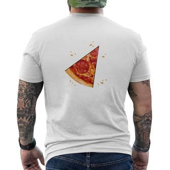 Kids Matching Pizza Slice Shirts For Dad And Son Kids Toddler Boy Mens Back Print T-shirt - Thegiftio UK