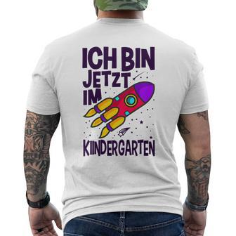 Kinder Kurzärmliges Herren-T-Kurzärmliges Herren-T-Shirt Ich Bin Jetzt Im Kindergarten - Einschulungsgeschenk - Seseable