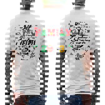 King Family Name Christmas Matching Surname Xmas Men's T-shirt Back Print - Seseable