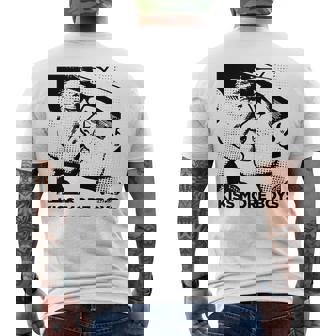 Kiss More Boys Gay Cowboys Kissing For Gay Pride Men's T-shirt Back Print | Seseable CA