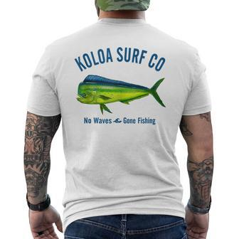 Koloa Surf Mahi Mahi Logo Men's T-shirt Back Print - Monsterry AU