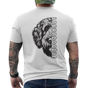 Labradoodle Hund Herrchen Frauchen Hunde T-Shirt mit Rückendruck - Geschenkecke