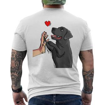 Labrador Retriever Lab Labbi Dog T-Shirt mit Rückendruck - Seseable