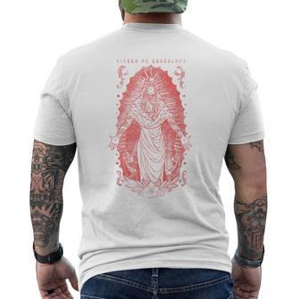 Our Lady Lady Guadalupe Our Virgin Men's T-shirt Back Print - Monsterry DE