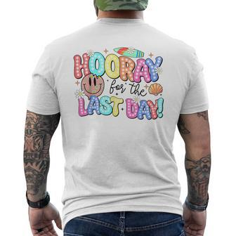 Last Day Of School Horray For The Last Day Summer Vacation Men's T-shirt Back Print | Mazezy AU