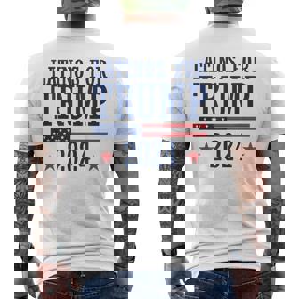 Latinos Para Trump 2024 Elecciones Presidenciales Republicanas Camiseta Hombre Estampado Espalda - Regaloses