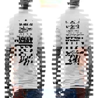 Leap Year Birth February 29 29Th Feb Leap Day Birthday Men's T-shirt Back Print - Thegiftio