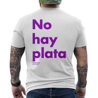 Libertarianismo Viva La Libertad Carajo Javier Milei Yellow T-Shirt mit Rückendruck - Seseable