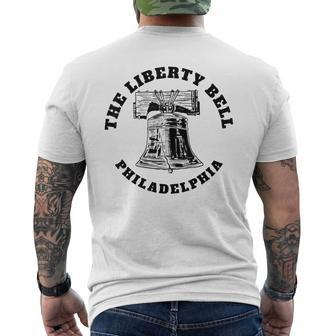 The Liberty Bell Philadelphia Novelty Liberty Bell Men's T-shirt Back Print - Monsterry AU