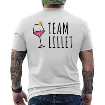 Lillet Team Summer Alcohol Lillet S T-Shirt mit Rückendruck - Seseable