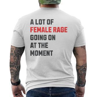 A Lot Of Female Retro Rage Going On At The Moment Men's T-shirt Back Print - Monsterry AU