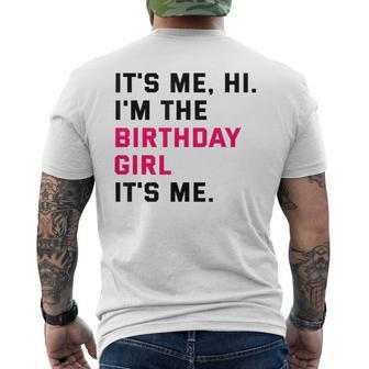 Lot Going On At The Moment Because It's My Birthday Men's T-shirt Back Print | Mazezy AU
