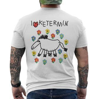 I Love Ketermin I Love Ketermin Ketamin T-Shirt mit Rückendruck - Seseable