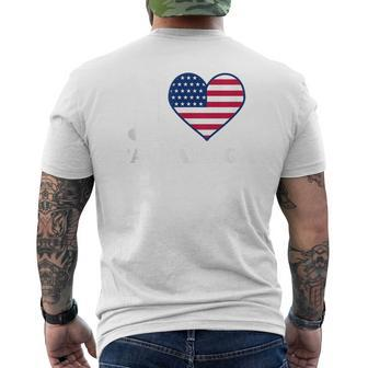 I Love Talladega I Heart Talladega Men's T-shirt Back Print - Seseable