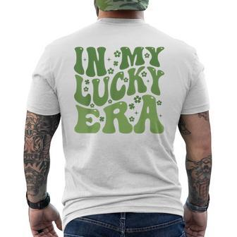 In My Lucky Era St Patrick's Day Men's T-shirt Back Print | Mazezy