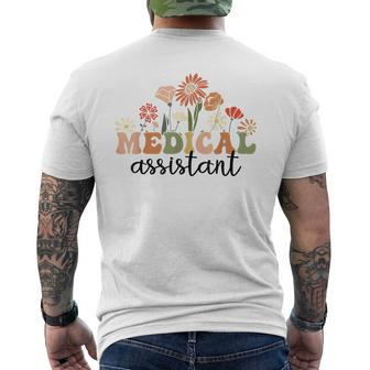 Medical Assistant Ma Cma Nursing Doctor Assistant Student Men's T-shirt Back Print - Monsterry DE