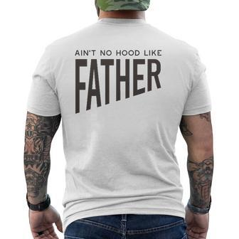 Mens Father Appreciation Dad New Dad Mens Back Print T-shirt | Mazezy