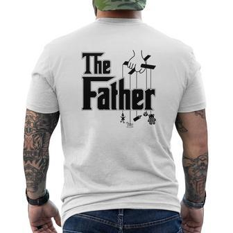 Mens The Father New Daddy Expecting Baby Mens Back Print T-shirt - Thegiftio UK