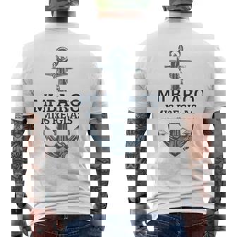 Mi Barco Mis Reglas Regalo Del Propietario Del Barco Camiseta Hombre Estampado Espalda - Regaloses