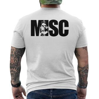Misc Bodybuilding Forum Weightlifting Gym Bertstare Men's T-shirt Back Print - Monsterry