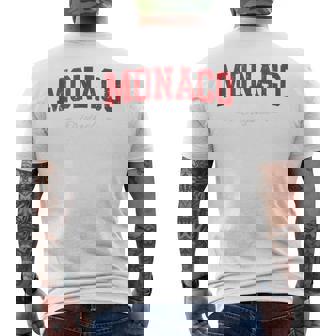 Monaco Sport Souvenir Artículo Para Fans Sin Mangas Camiseta Hombre Estampado Espalda - Regaloses