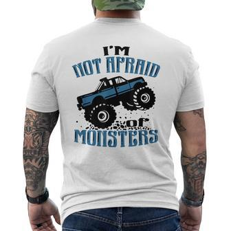 Monster Truck Outfit For A Monster Trucker Mens Back Print T-shirt - Thegiftio UK