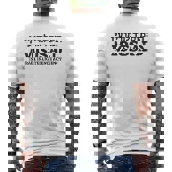 Mossad Agence De Renseignement Israélienne Tsahal Idf T-shirt imprimé au dos - Cadeauxyz